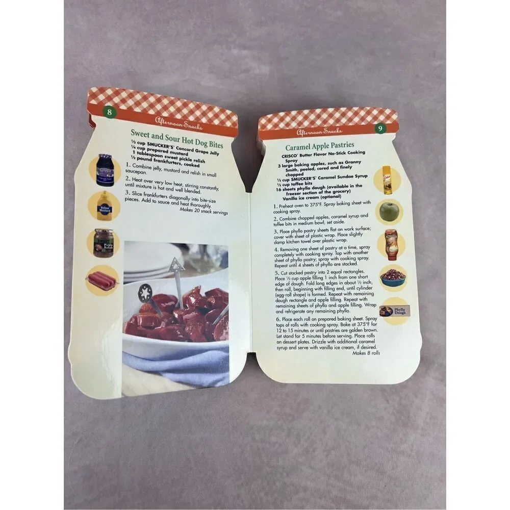 Vintage Y2K 2006 Smuckers Cookbook